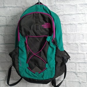 North Face Jester Backpack Green | eBay