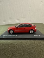 Minichamps 1:43 BMW 325ti Compact (E46) Red "Hellrot" Limited Edition 1 of 2016