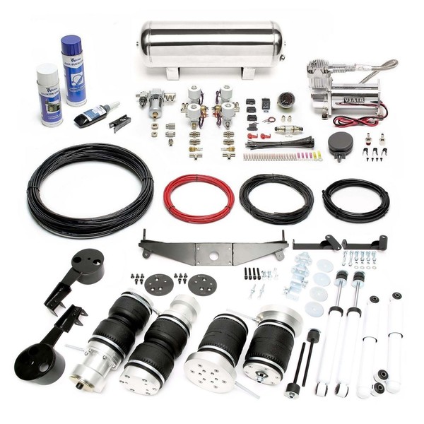 TA-TECHNIX Viair Luft Fahrwerk FÜR Mercedes Benz Serie 123 11,5L Chromtank-image