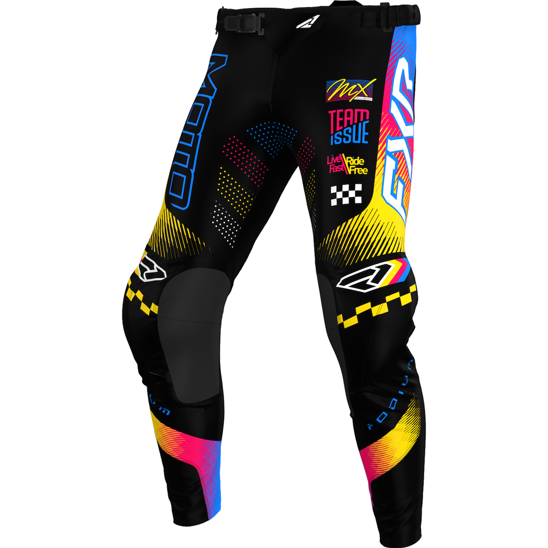 FXR YOUTH Podium Gladiator MX Pant 2026 Black/Blue/Razz