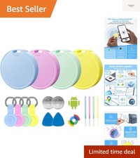 Air Tags for Android,Air Tags-4 Pack Android,Air Tracker Tags with 4 Case,2 ...