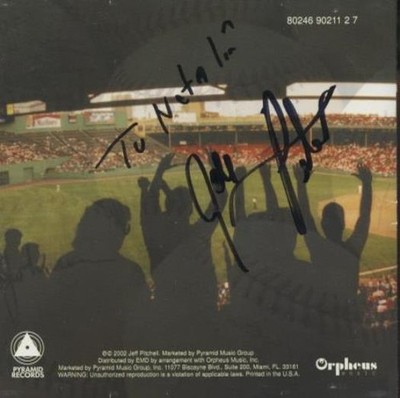Jeff Pitchell: Heavy Hitter MUSIC AUDIO CD blues rock guitar! SIGNED AUTOGRAPH