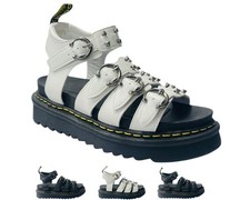 Women's Ankle Strap Hardware Pierced Comfy Padded Sandals Ladies Summer Shoes