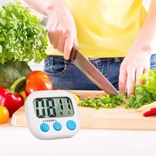 Large LCD Digital Kitchen Timer Magnetic Loud...