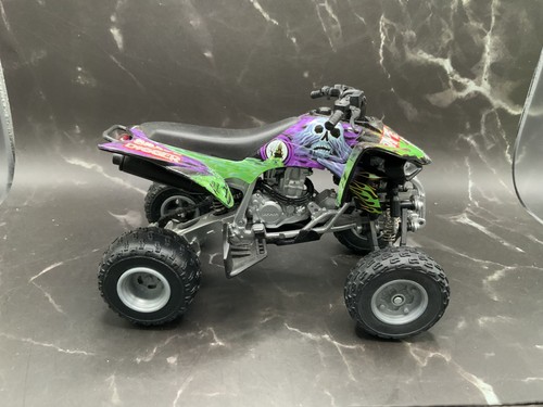 Monster Jam Grave Digger ATV YAMAHA Collectible Monster Truck 1:12 Scale Loose