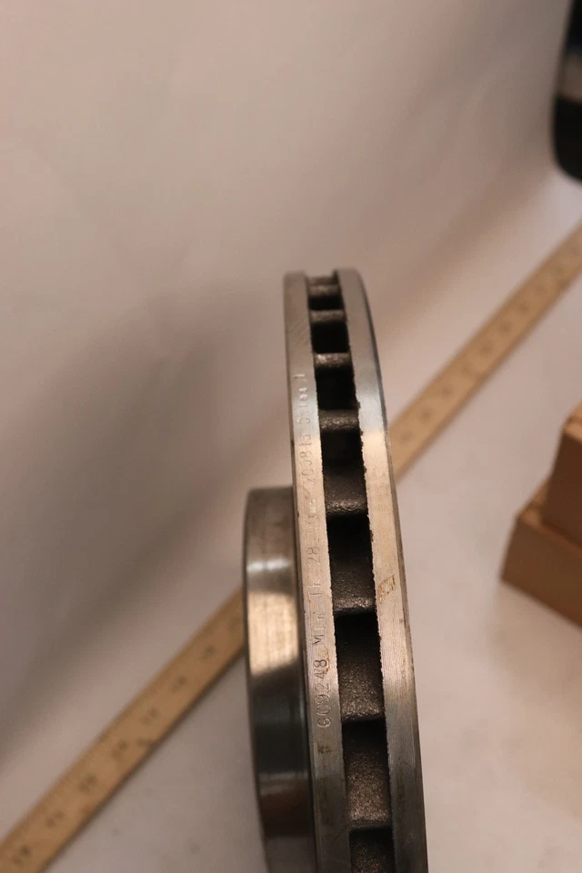 Disco de freno 28 mm de grosor G09248 Foto 2 de 3