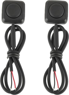 2 Stück 12V/24V Mini Drucktastenschalter Aufputz für Industriesteuerung, Elec