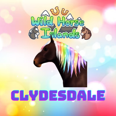 Clydesdale Horse IUH   Wild Horse Islands | Daily Restock