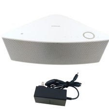 Samsung WAM551 Smart Wireless Speaker White WiFi Bluetooth NFC W/ Adapter Audio