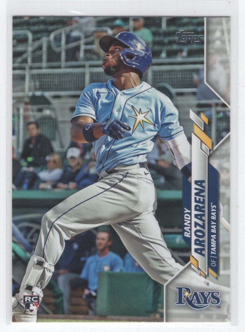 2020 Topps Update Randy Arozarena Rookie Tampa Bay Rays #U-208