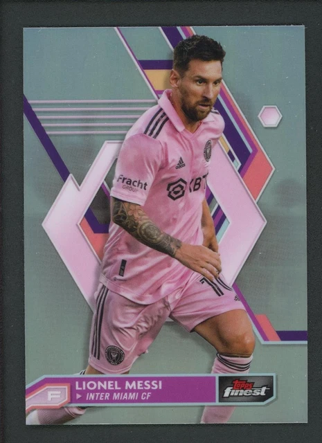 2023 LIONEL MESSI TOPPS FINEST MAJOR LEAGUE REFRACTOR