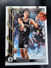 NOLAN TRAORE 2025-26 Topps Holiday #H179 Rookie Card Brooklyn Nets  