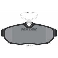 Textar BremsbeläGe BremsklöTze Hinten FüR Ford USA Mustang 2451401