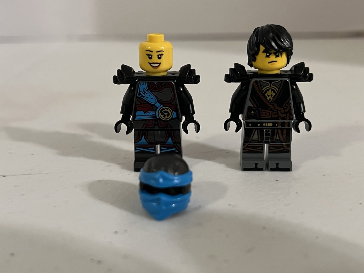 Lego Ninjago Hands Of Time Suit Lot Nya, Cole Minifigures Blue