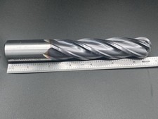 Niagara Cutter N43326 1 4FL HSS Ball End Mill TiCN 1 Shank 4-1/4 LOC NOS