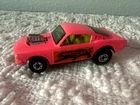 Matchbox Mustang Wildcat Dragster Lesney Superfast No. 8 Pink - 1970 Die Cast