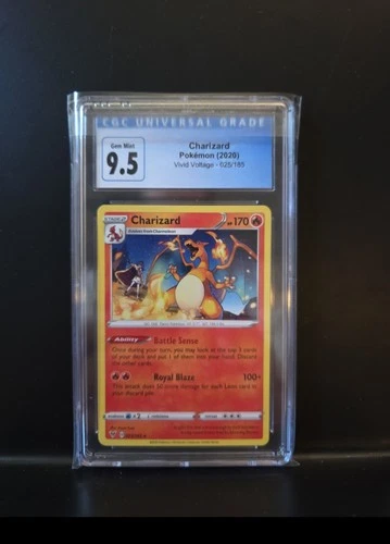 Charizard 025/185 Swsh04: Vivid Voltage Regular CGC 9.5