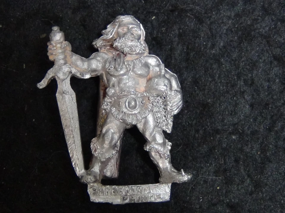 Warhammer Fantasy Battle Old World Barbarian Prince Sigfried Dungeonquest OOP GW - Image 3 of 4