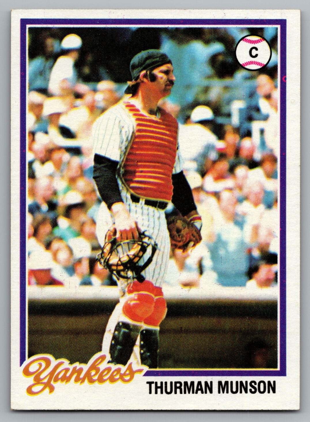 1978 Topps # 60 Thurman Munson - New York Yankees - 211🔥⚾🔥