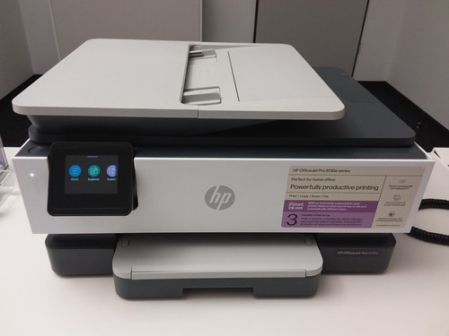 HP OfficeJet Pro 8130e Multifunktionsdrucker weiß/grau WIE NEU ohne Patronen