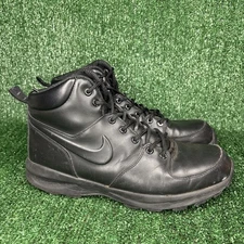 Nike Manoa Leather SE "Black" Triple Black Mens 10.5