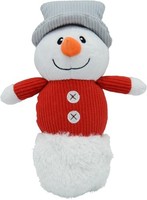 Hundespielzeug Schneemann 24Cm PlüSch Quietscher Mehrfarbig Weihnachten Flamingo