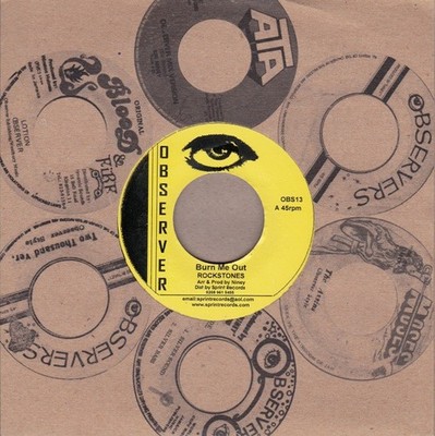 Rockstones - Burn Me Out (7'') (Very Good Plus (VG+)) - 4201212993