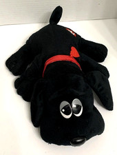 2014 POUND PUPPY Black Dog 12" Plush Stuffed Animal HASBRO FUNRISE TOY