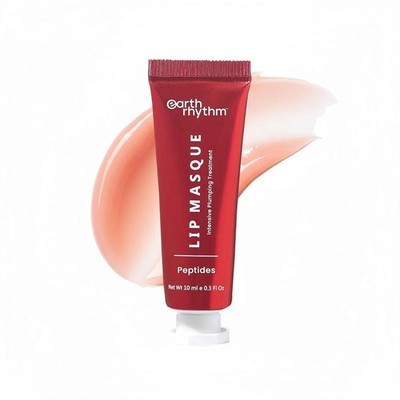 Earth Rhythm Peptide Lip Masque - 2X Smoother, 12+ hours Hydrated Lips (10ml)