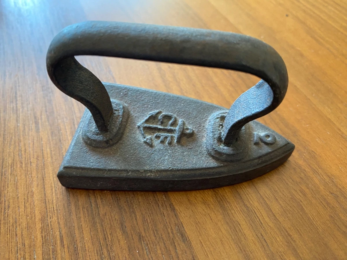 FER A REPASSER A lingot ANCIEN de mariage ART POPULAIRE OLD IRON EUR 18