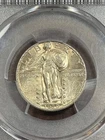 PCGS AU58 1930 STANDING LIBERTY QUARTER NICE TYPE COIN