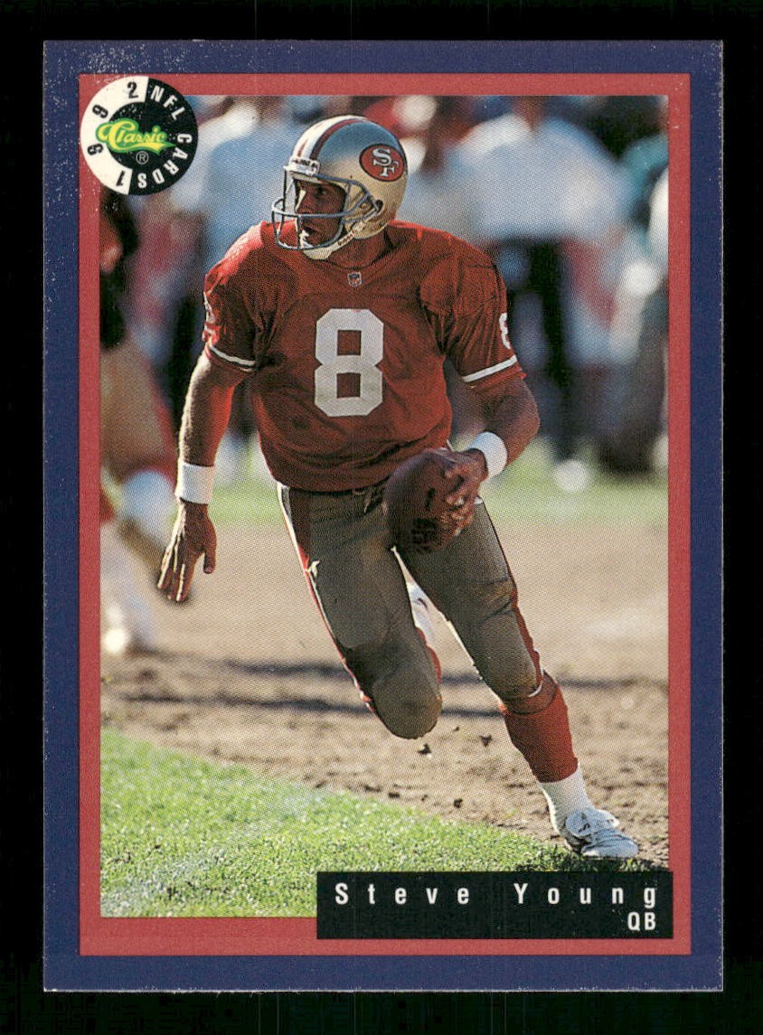 Steve Young 1992 Classic NFL Game #11 San Francisco 49ers NM
