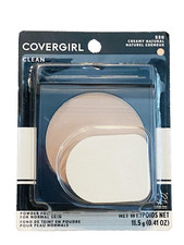 CoverGirl Clean Powder Foundation 520 Creamy Natural Shade For Normal Skin
