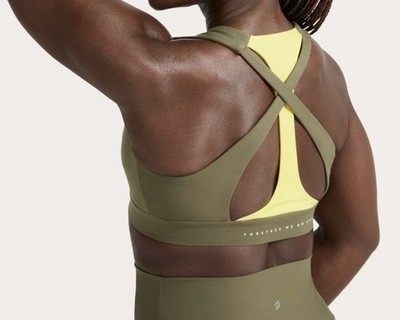 NEW Cadent Cross Front Racerback Bra Retail: $56