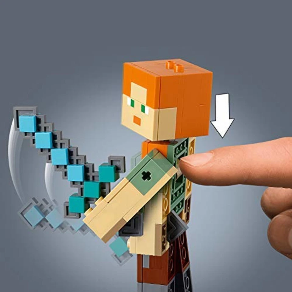 LEGO MAIN CRAFT MINE CRAFT Big Fig Alex and chicken 21149 F/S w/Tracking# Japan - Image 4 of 4