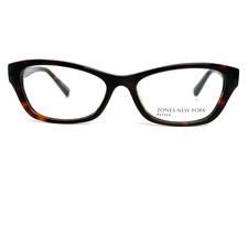 Jones New York J226 Burgundy Red Rectangle Womens Eyeglasses 50-15-135 H19286
