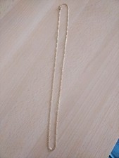 585 Goldkette Figaro Kette 14 K Gelbgold 58cm