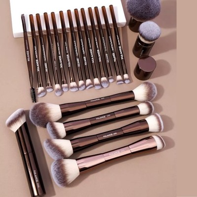 Luxury Makeup Brush Set   Hourglass Style Dupe   Soft Face Powder Brushes
