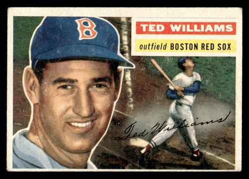 1956 Topps Baseball #5 Ted Williams GD - VG *o1