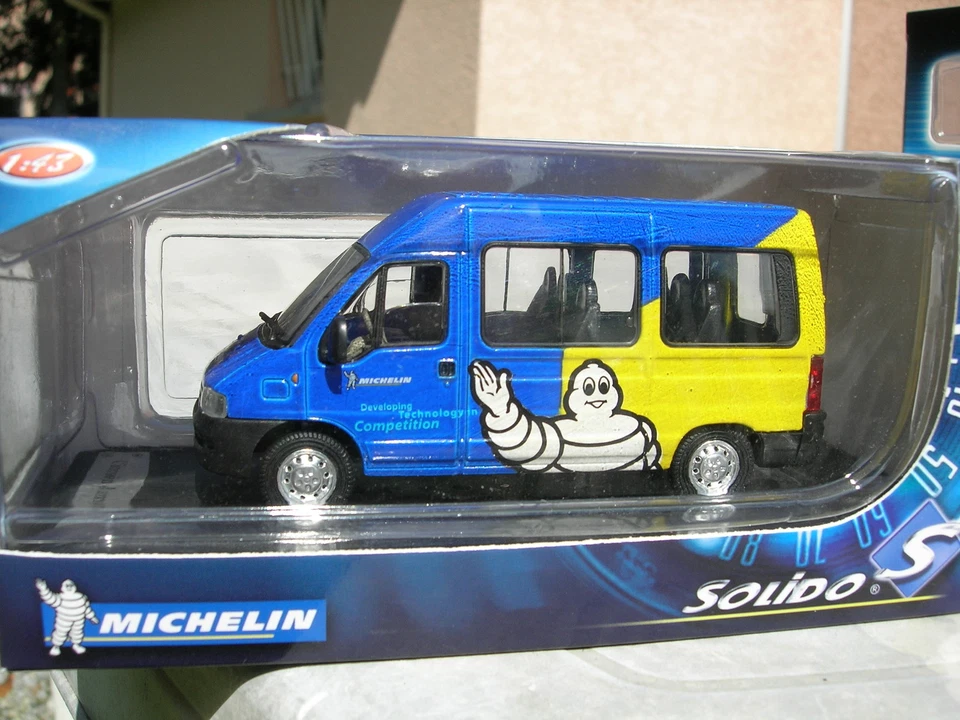 SOLIDO 1/50 CITROEN JUMPER FOURGON MINIBUS MICHELIN ASSISTANCE !!!
