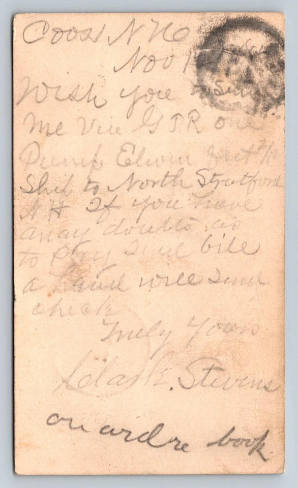 1881 UX7 Postal Card FURBER BROS 1c FANCY Cork KILLER Cancel - Order Information - Image 3 of 3