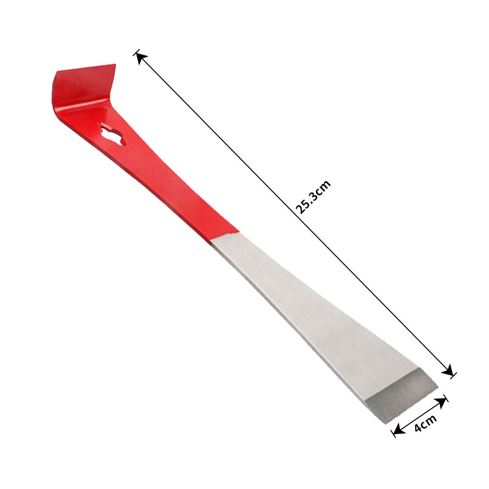 Woodworker's Multi-Purpose Stainless Steel Tools Pry Bar Tool Trim Puller HA