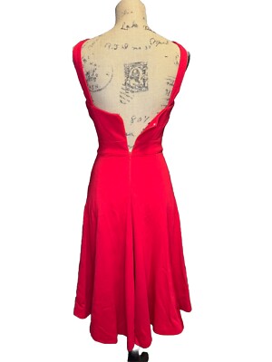 slim fit dress slacks Shop Red Fit And Flare Low Waist Mini Dress With Ruffles - for Women |  OUTZIDR main image 0