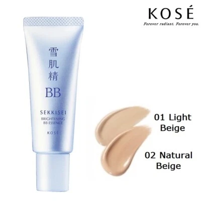 [KOSE SEKKISEI] Crème Essentielle BB Éclaircissante SPF50+ PA++++ 30g JAPON NEUF - Photo 1/3