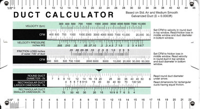 Duct Calculator by Carrier