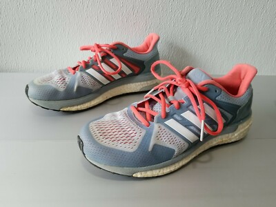 Adidas Women's Supernova ST Blue/Coral Athletic Shoes - BB3104 - Size 7.5 us