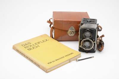 Rolleiflex Baby Rollei 4RF 423 w/Zeiss Jena 6cm f2.8 lens, works