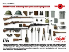 ICM 35678 German Infantry Weapon and Equipment, 1/35 scale plastic model kit