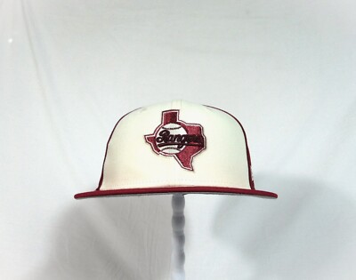New Era MLB Texas Rangers 40th Anniversary Cooperstown 59FIFTY Hat Sz 7 3/8 RARE