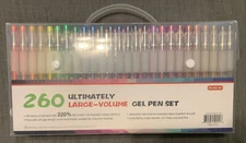 Shuttle Art Gel Pens Set w/ Extra Ink Pens for Adult Coloring- Missing 1 Pen